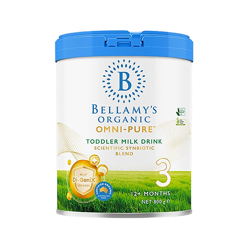 Bellamy's 贝拉米 有机卓越婴儿奶粉 3段（12月以上）800g