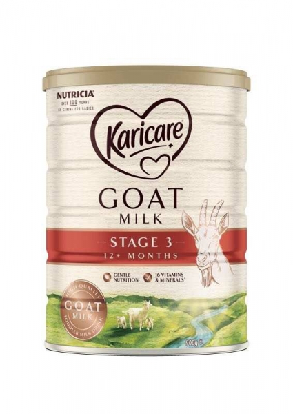 澳洲直邮 Karicare可瑞康 羊奶 山羊奶 婴儿奶粉3段900g 3罐/6罐可选