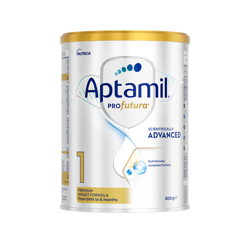 [新西兰直邮] 新版 Aptamil Profutura 爱他美白金婴幼儿奶粉 1段 800g 铂金版 [6罐包邮]