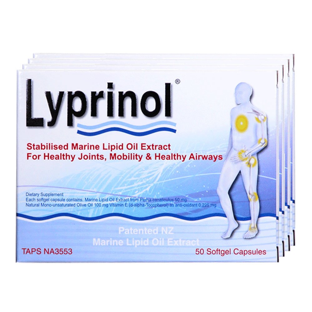 Lyprinol 利筋诺 风湿关节炎克星 50粒