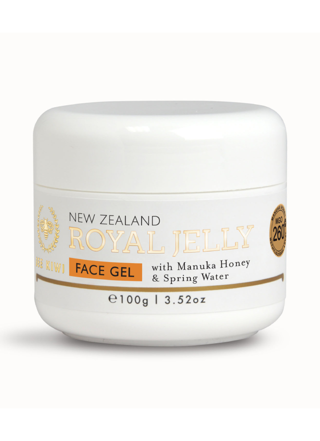 Nature's Beauty 自然美 蜂王浆 面部凝胶 Bee Kiwi New Zealand Manuka Honey Royal Jelly Face Gel With Manuka Honey and Spring Water 1